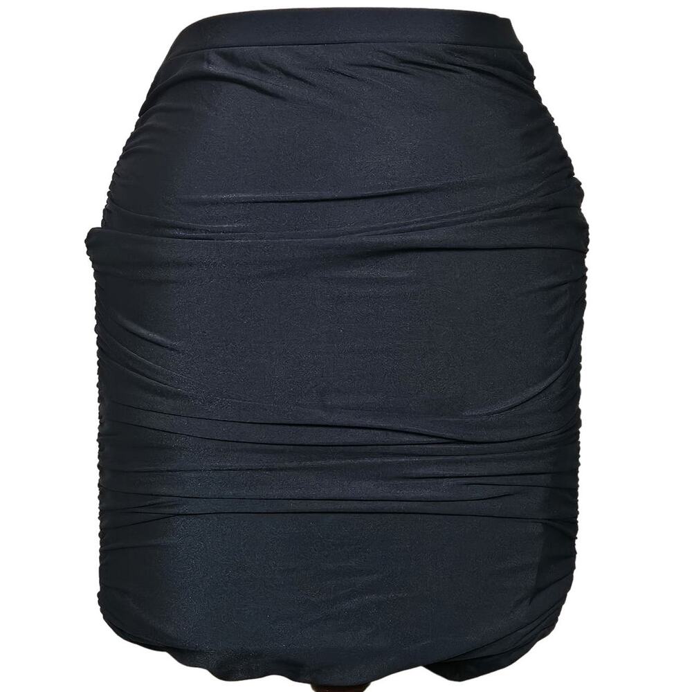 Kimberly Taylor Black Bodycon Mini Skirt Size Small